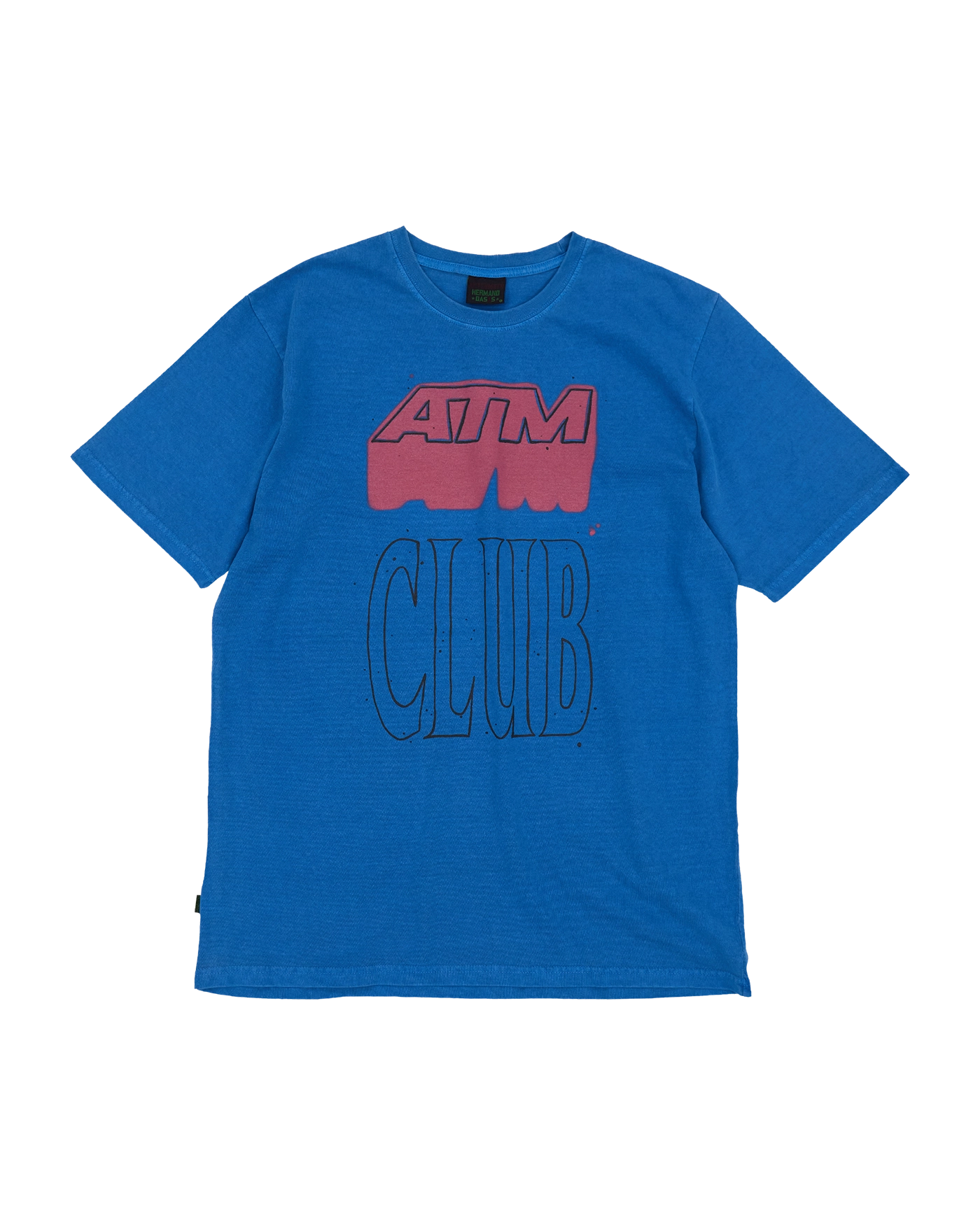 [AFTERMATH] AFTERMATH PIG DYED DOODLE AIM LOGO TEE /追跡付 AFTERMATH PIG DYED DOODLE AIM LOGO TEE